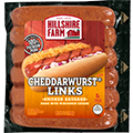 Hillshire Farm cheddarwurst dinner sausage in packaging