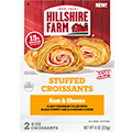 Ham & Cheese Stuffed Croissant in Hillshire Farm Packaging