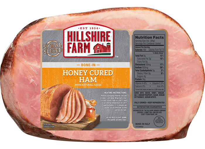 heat spiral sliced ham