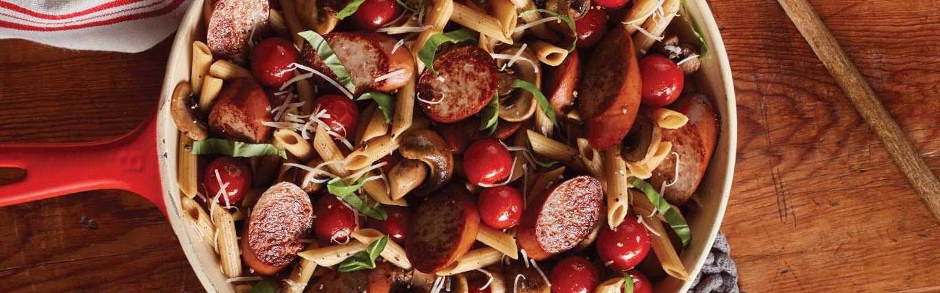 Sausage Tomato Pasta Recipe