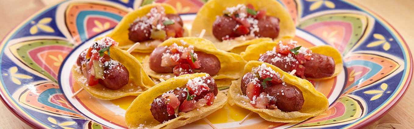 Mini Sausage Tacos Recipe