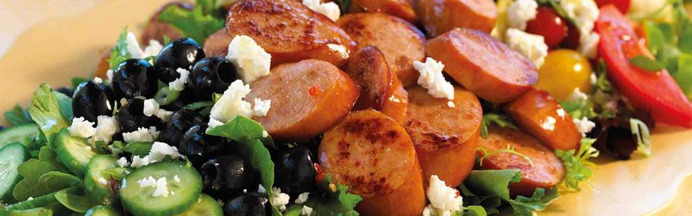 Sausage Antipasto Salad Recipe