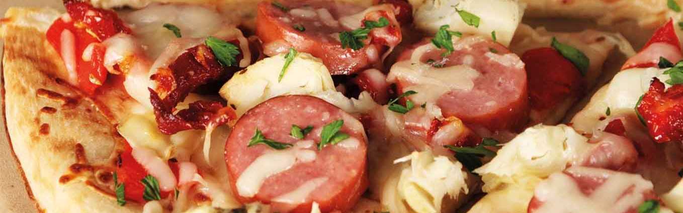 Pizza Romano Recipe with Sausage