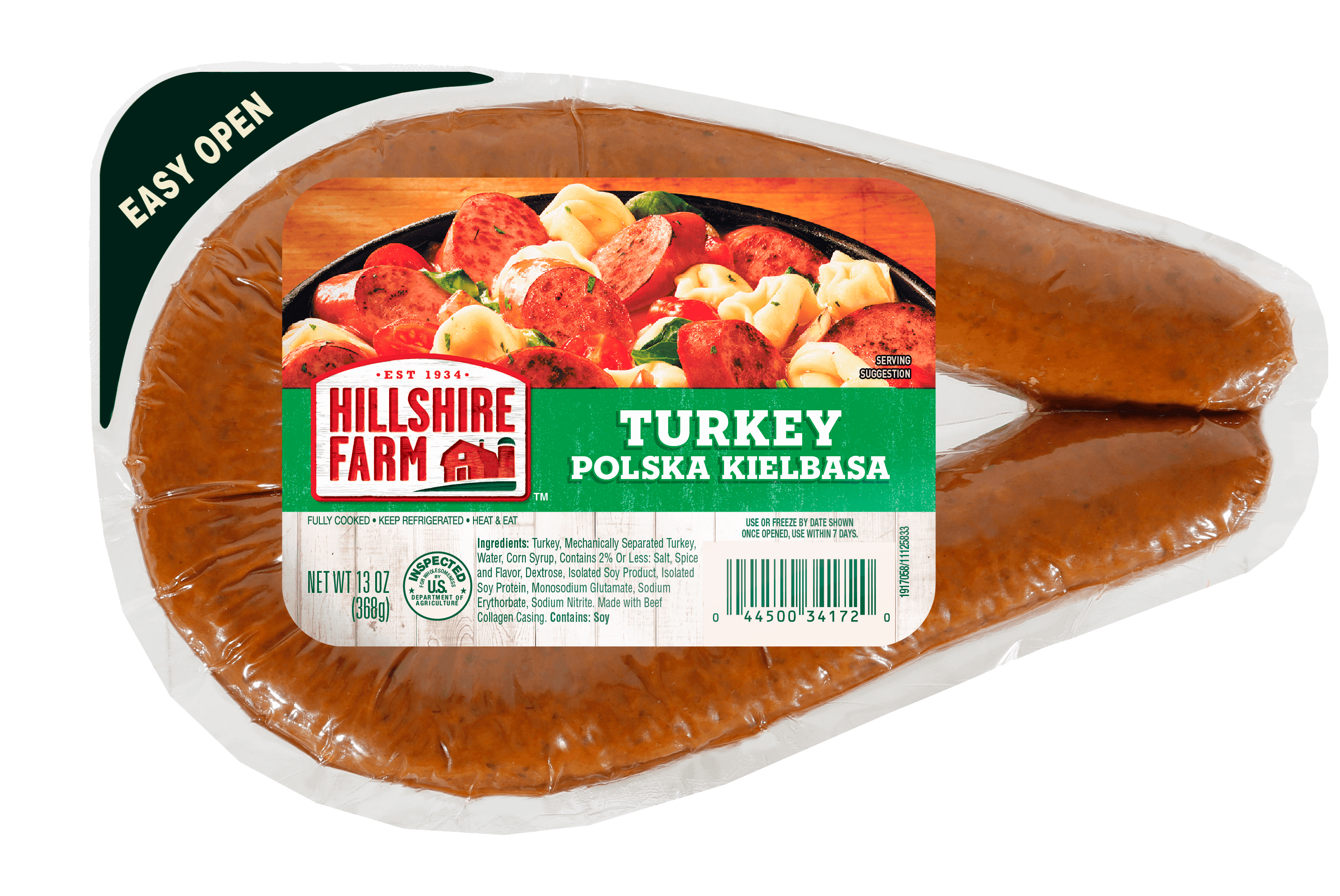 Turkey Polska Kielbasa Hillshire Farm Brand