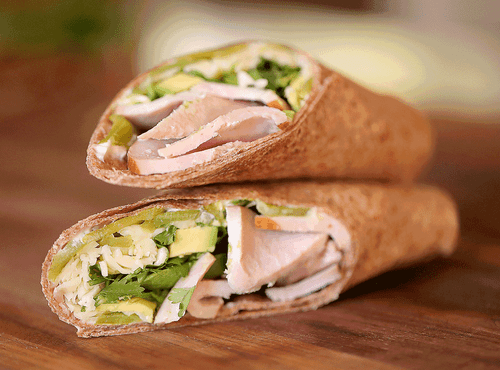 Hatch Chile Turkey Avocado Wrap Recipe