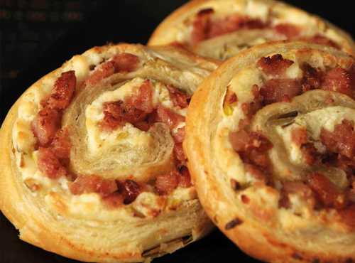 Kielbasa Pastry Spirals Recipe