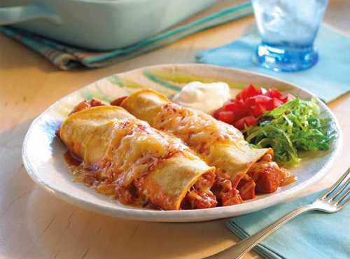 Smoked Sausage Enchiladas Recipe