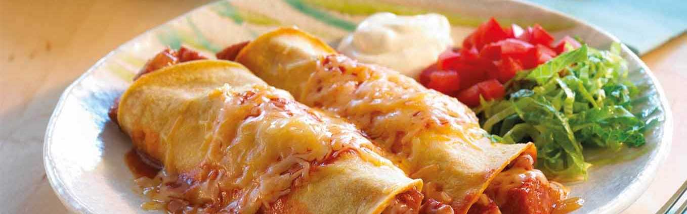 Smoked Sausage Enchiladas Recipe