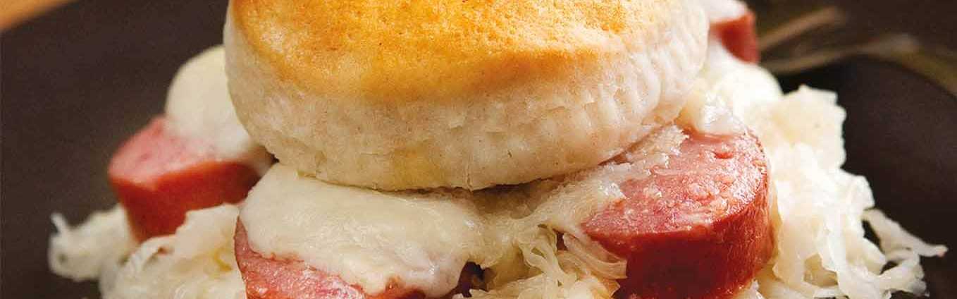 Kielbasa and Biscuit Bake Recipe