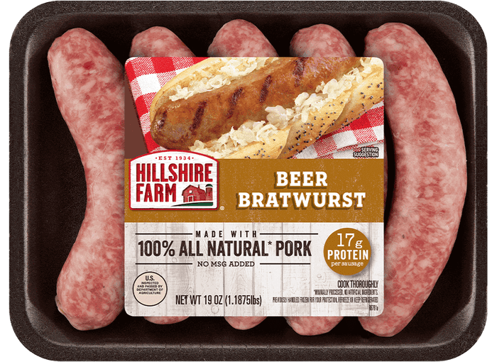 Beer Bratwurst Sausage