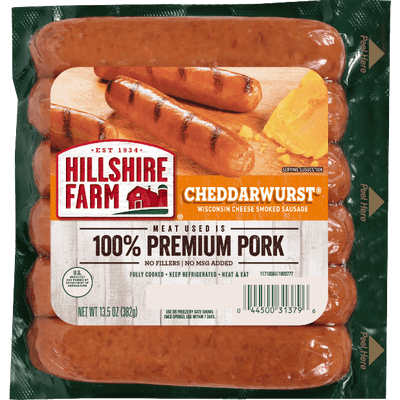 Cheddarwurst® Smoked Sausage Bratwurst