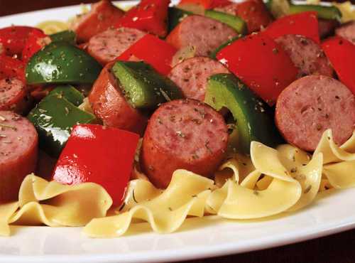 Kielbasa and Noodles Casserole Recipe