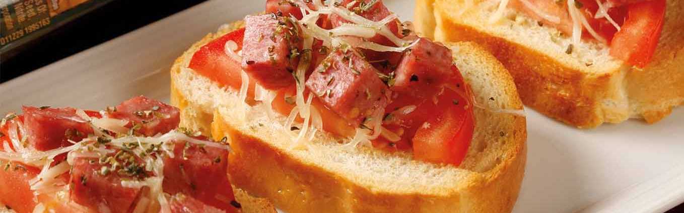 Summer Sausage Bruschetta Recipe