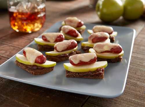 Apple Butter Toast with Lit'l Smokies® Appetizer