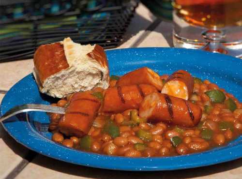 Beans and Sausage Cheddarwurst®