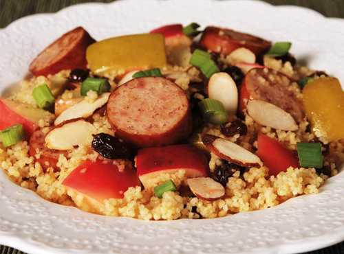 Chicken Smoked Sausage With Couscous