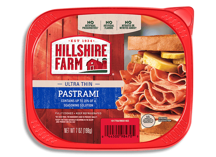 Thin Sliced Pastrami Lunch Meat