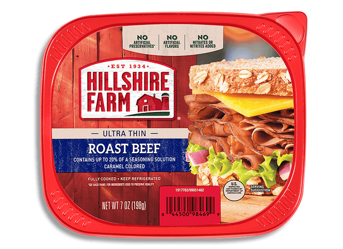 Thin Sliced Roast Beef Lunch Meat