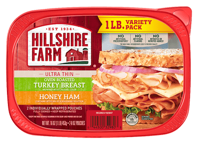 Ultra Thin Oven Roasted Turkey Breast & Honey Ham Variety Pack