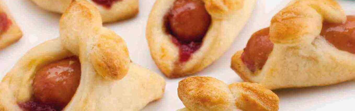 Cranberry & Mustard Pigs in a Blanket