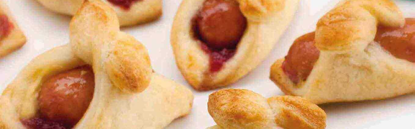 Cranberry Mustard Pigs In A Blanket