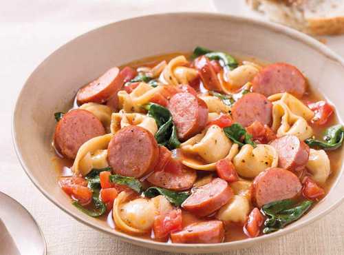 Sausage Tortellini Soup Recipe