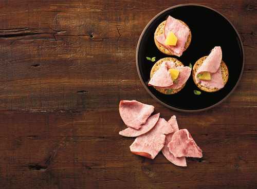 Sweet and Savory Slow Roasted Ham Bites
