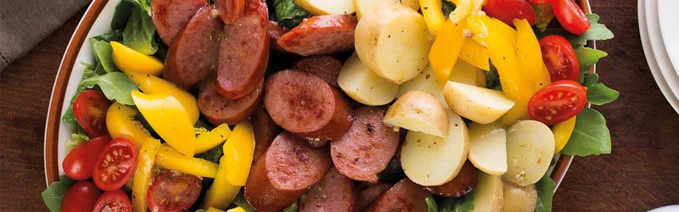 Smoked Sausage Salad Recipe