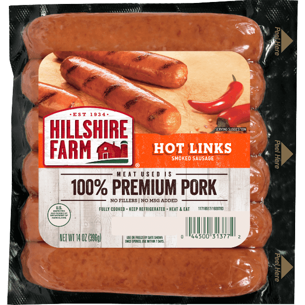 Evergood Hot Links Sausage 2 Lb (2 Pack) - meadowhillfarms