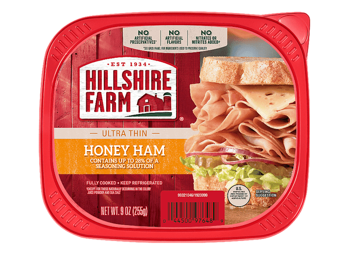 Ultra Thin Honey Ham Lunch Meat | Hillshire Farm® Brand