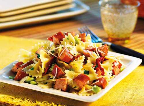 Bow Tie Pasta with Sausage Recipe