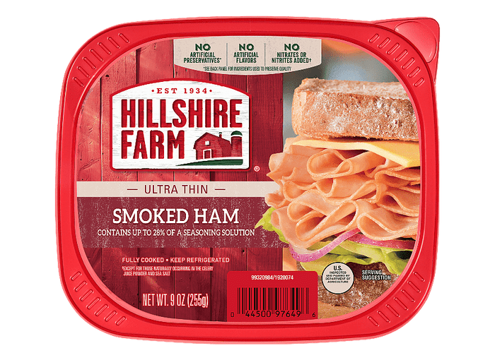 Thin Sliced Smoked Ham Lunch Meat