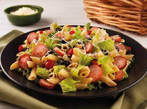 Sausage Caesar Pasta Salad Recipe