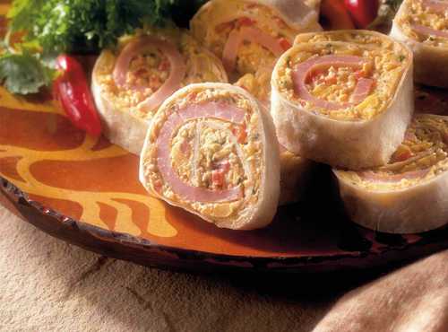 Southwestern Wrap Recipe with Ham