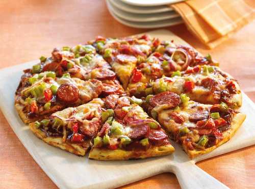 Barbeque Smoked Sausage Pizza Recipe
