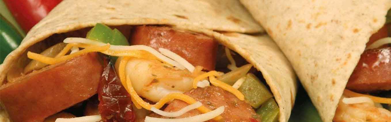 Sausage and Shrimp Fajitas Recipe