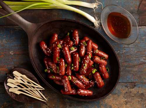 Honey Soy Cocktail Sausages Recipe