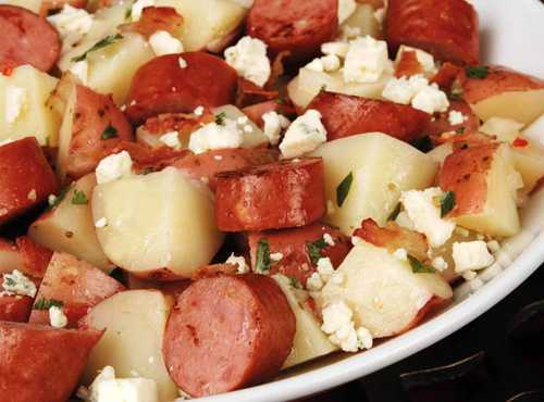 Blue Cheese Bacon Potato Salad