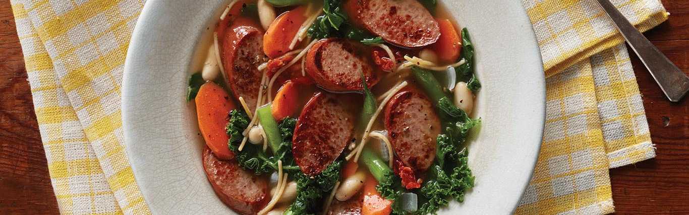 Sausage & Vegetable Soup