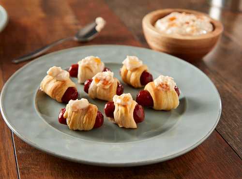 Apricot & Cream Cheese Pigs in a Blanket