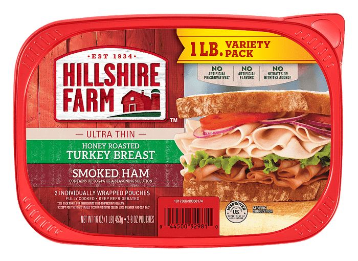 Ultra Thin Honey Roasted Turkey Breast & Smoked Ham Variety Pack