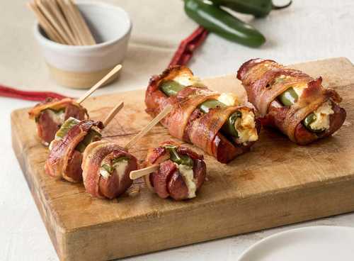 Hillshire Farm® Smoked Sausage Jalapeño Poppers Recipe