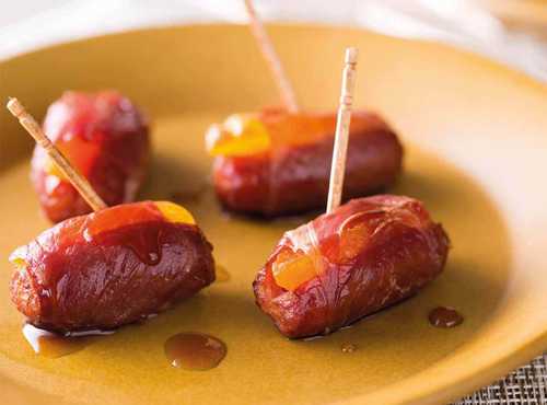 Prosciutto Wrapped Sausage Recipe