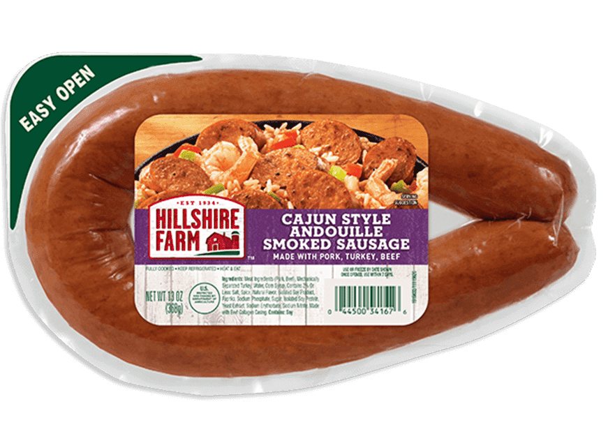 Cajun Style Andouille Smoked Sausage Hillshire Farm Brand