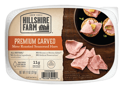 Carved Slow Roasted Seasoned Ham Lunch Meat