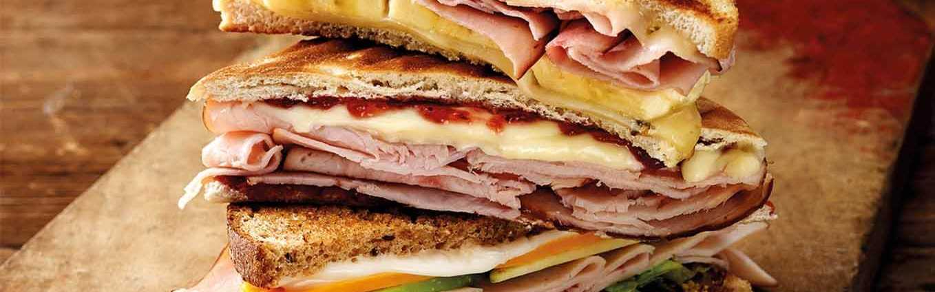 Banana Grilled Cheese and Ham Recipe