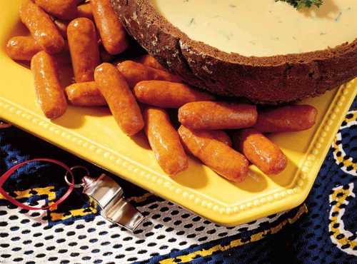 Lit'l Smokies® Smoked Sausage Cheese Bowl Dip