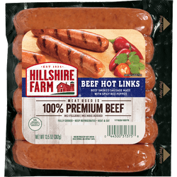 Beef Hot Links Smoked Sausage