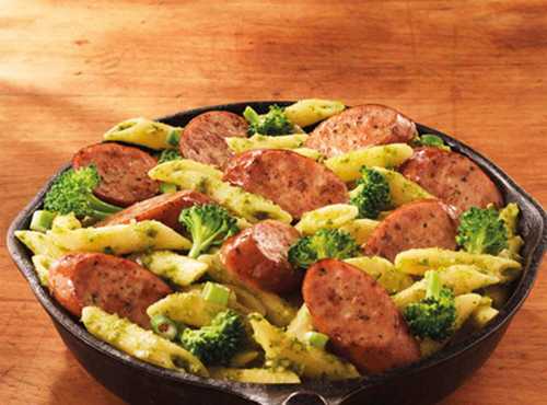 Broccoli Sausage Penne Pasta