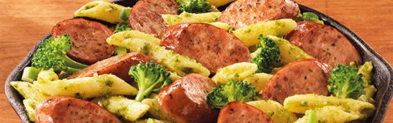 Broccoli Sausage Penne Pasta